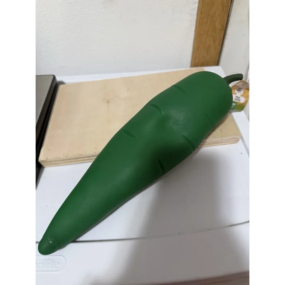 Sunny Days  Squeezy Pepper Sensory Squish Toy - Green